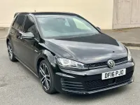 Used VW Golf VII GTD 2016 Black Hatchback