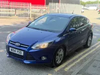 Used Ford Focus Titanium 115 HP (84 kW) 2014 Blue Hatchback
