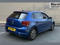 Used VW Polo Active 95 HP (69 kW) 2021 Blue Hatchback