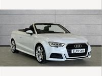 Used Audi A3 Cabriolet S-Line 147 HP (108 kW) 2019 White Cabriolet
