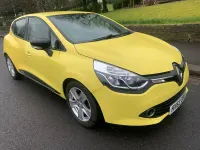 Used Renault Clio Dynamique 75 HP (55 kW) 2013 Yellow Hatchback