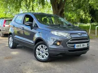 Used Ford Ecosport Zetec 125 HP (91 kW) 2015 Grey SUV