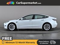 Used Tesla Model 3 Long Range AWD 77 kW (106 HP) 2021 White Sedan