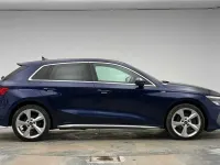 Used Audi A3 e-tron S-Line 2022 Blue Hatchback