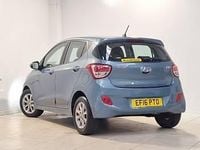 Used Hyundai i10 Premium 66 HP (48 kW) 2016 Blue Hatchback