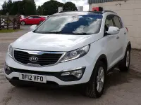 Used Kia Sportage 115 HP (84 kW) 2012 White SUV