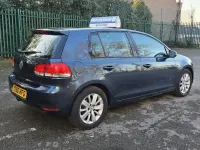 Used VW Golf VI SE 121 HP (88 kW) 2010 Blue Hatchback