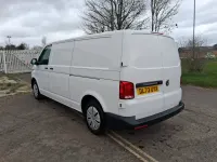 Used VW Transporter 150 HP (110 kW) 2024 White Van