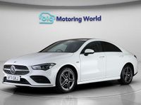 Used Mercedes CLA250e AMG line 2021 White Coupe