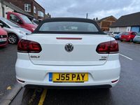 used VW Golf Cabriolet 1.6 TDI BlueMotion Tech SE Euro 5 (s/s) 2dr