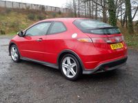 Used Honda Civic Type S 138 HP (101 kW) 2008 Red Hatchback