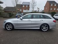 Used Mercedes C250 AMG line 2014 Silver Estate