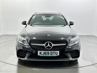 Used Mercedes C220 AMG line 194 HP (142 kW) 2020 Black Estate
