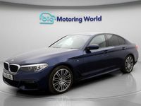 Used BMW 520 M Sport 190 HP (139 kW) 2019 Blue Sedan