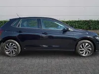 Used VW Polo Life 95 HP (69 kW) 2024 Black Hatchback