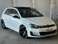 Used VW Golf VII GTI 2016 White Hatchback