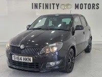 Used Skoda Fabia 105 HP (77 kW) 2014 Black Hatchback