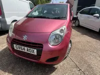 Used Suzuki Alto 68 HP (50 kW) 2014 Pink Hatchback