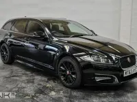 Used Jaguar XF Sportbrake R-Sport 240 HP (176 kW) 2014 Black Estate
