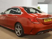 Used Mercedes C250 AMG Line Premium 204 HP (150 kW) 2014 Red Sedan