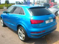 Used Audi Q3 S-line plus 150 HP (110 kW) 2015 Blue SUV
