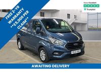 Used Ford Transit Custom Limited 130 HP (95 kW) 2022 Blue Van