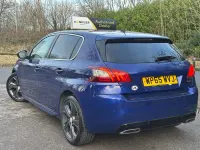 Used Peugeot 308 GT-line 150 HP (110 kW) 2016 Blue Hatchback