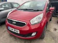 Used Kia Venga 125 HP (91 kW) 2014 Red Hatchback