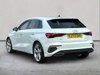 Used Audi A3 S-Line 150 HP (110 kW) 2023 White Sedan