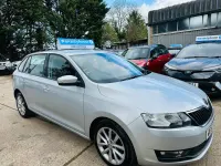 Used Skoda Rapid SE 115 HP (84 kW) 2018 Silver Hatchback