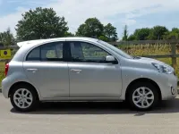 Used Nissan Micra Acenta 2017 Satin silver metallic Hatchback