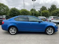 Used Skoda Octavia SE L 150 HP (110 kW) 2018 Blue Hatchback