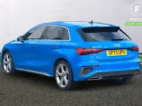 Used Audi A3 S-Line 190 HP (139 kW) 2023 Blue Sedan