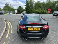 Used Jaguar XKR 510 HP (375 kW) 2011 Stratus grey metallic Coupe