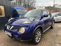 Used Nissan Juke Tekna 2017 Blue SUV