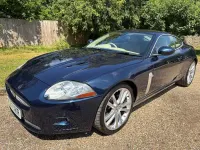 Used Jaguar XKR Supercharged 420 HP (308 kW) 2008 Blue Coupe