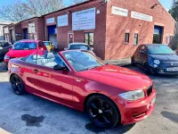 Used BMW 125 Cabriolet 2009 Red Cabriolet