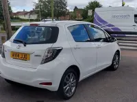 Used Toyota Yaris Plus 99 HP (72 kW) 2014 White Hatchback