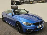Used BMW 420 M Sport 2014 Blue Cabriolet