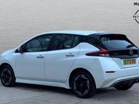 Used Nissan Leaf Acenta 110 kW (150 HP) 2022 White Hatchback