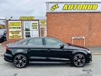Used Audi A3 S-Line 110 HP (80 kW) 2016 Black Sedan