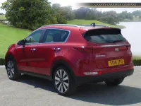 Used Kia Sportage 114 HP (83 kW) 2018 Red SUV