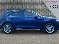 Used Audi Q5 S-Line 261 HP (191 kW) 2022 Blue SUV