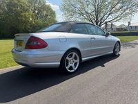 Used Mercedes CLK200 2007 Silver Cabriolet