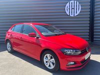 Used VW Polo SE 80 HP (58 kW) 2019 Red Hatchback