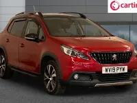 Used Peugeot 2008 GT-line 110 HP (80 kW) 2019 Red SUV
