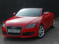 Used Audi TT Roadster Performance 200 HP (147 kW) 2008 Red Cabriolet