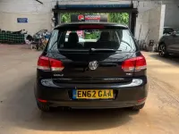 Used VW Golf VII Match 122 HP (89 kW) 2013 Black Hatchback