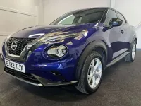 Used Nissan Juke N-Connecta 114 HP (83 kW) 2022 Blue SUV
