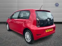Used VW up! 65 HP (47 kW) 2021 Red Hatchback